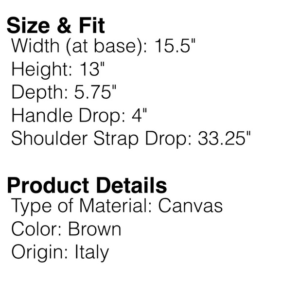 Gucci Brown Canvas GG medium / large drawstring Backpack - Picture 8 of 8